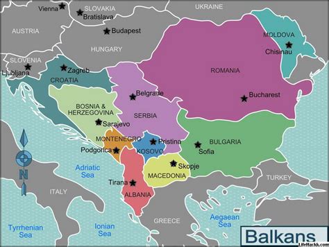 vilka är länderna på balkan